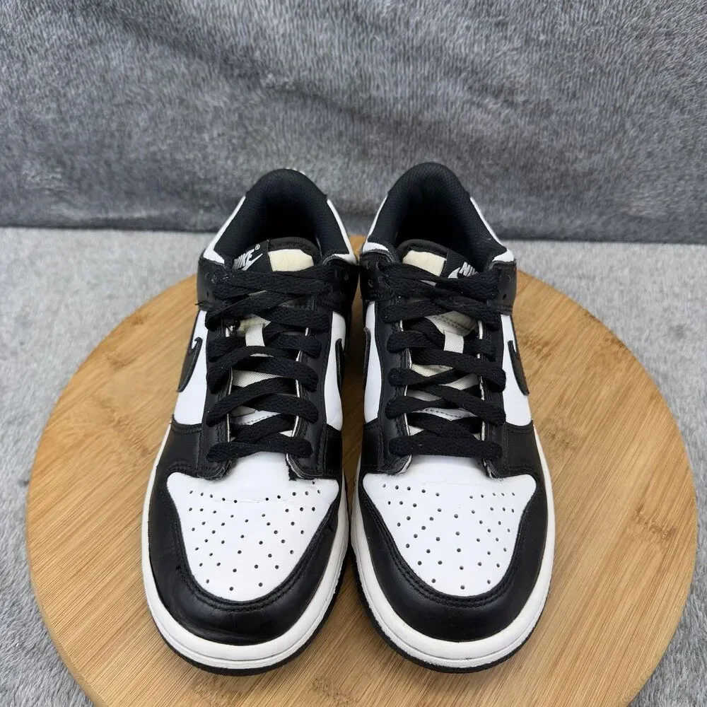 Nike Dunk Panda Shoes Boys Size 5.5Y Black White Basketball Sneakers CW1590-100
